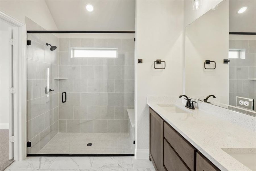 Furnished interior view inside a new home in Hunters Ridge, Crowley (Image 6). Furnished interior view inside a new home in Hunters Ridge, Crowley (Image 6).