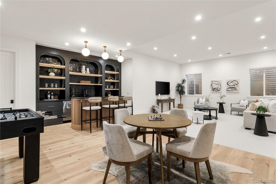 Furnished interior view inside a new home in , Denver (Image 14). Furnished interior view inside a new home in , Denver (Image 14).