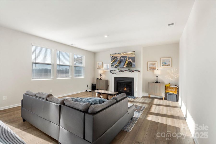 Furnished interior view inside a new home in Waxhaw Landing, Monroe (Image 36).