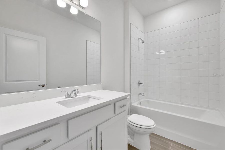 Furnished interior view inside a new home in Angeline, Land O' Lakes (Image 12).