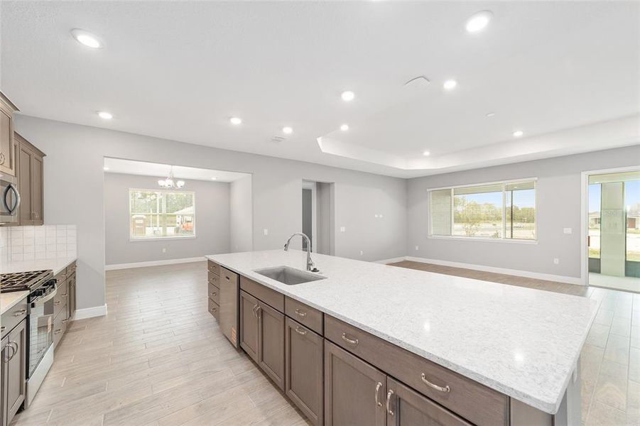 Furnished interior view inside a new home in On Top of the World Communities, Ocala (Image 7).