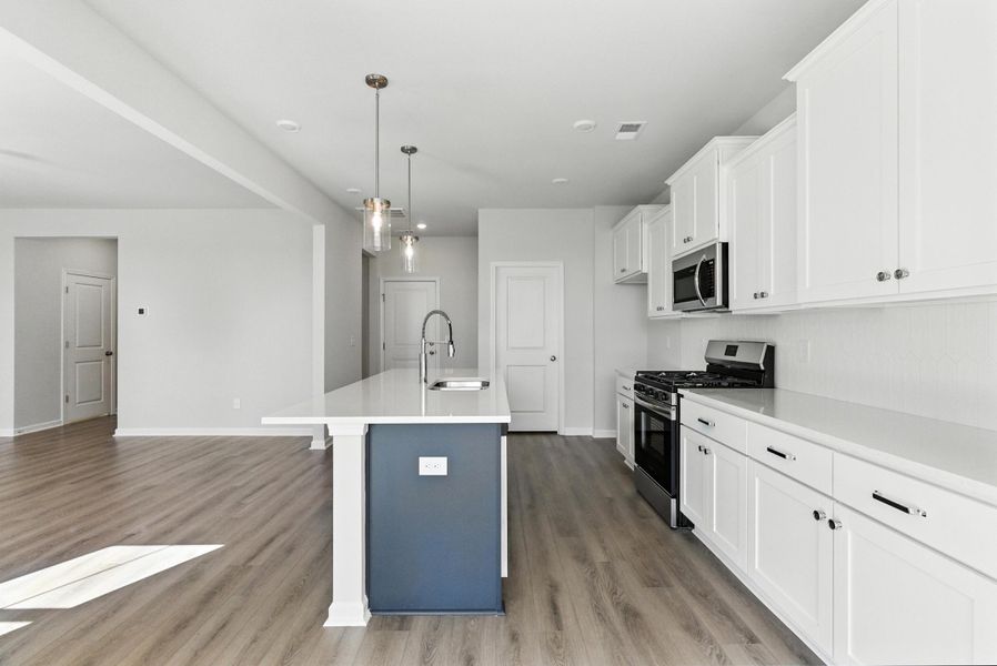 Furnished interior view inside a new home in Six Oaks, Summerville (Image 28).