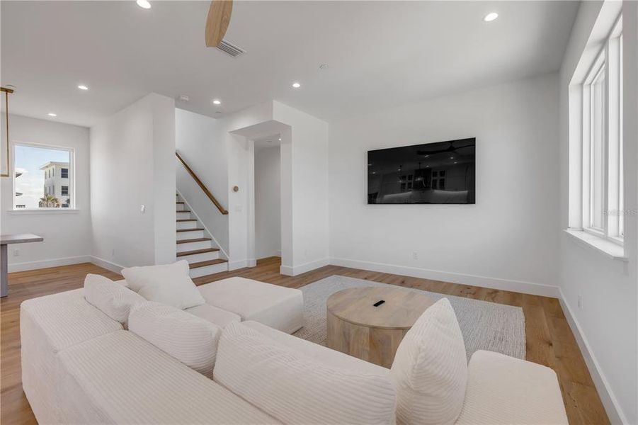 Furnished interior view inside a new home in , New Smyrna Beach (Image 6). Furnished interior view inside a new home in , New Smyrna Beach (Image 6).