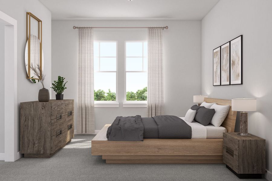 Furnished interior view inside a new home in Park Central, Georgetown (Image 13).