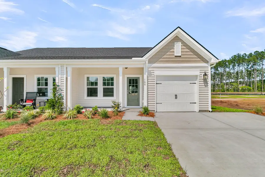 Front exterior of a new home in , Summerville, SC, highlighting curb appeal (Image 1). Front exterior of a new home in , Summerville, SC, highlighting curb appeal (Image 1).