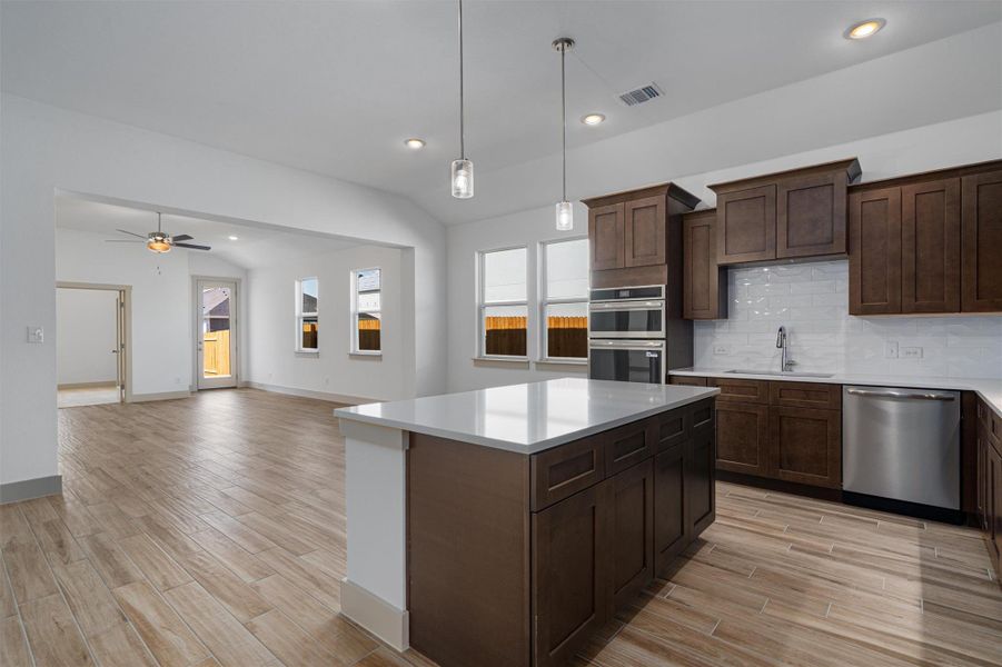 Furnished interior view inside a new home in , Pflugerville (Image 3).