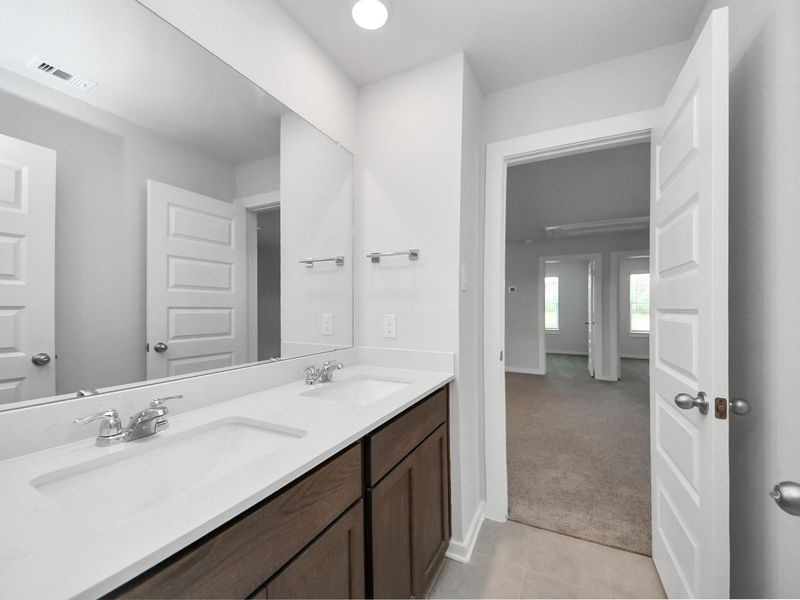 Furnished interior view inside a new home in Liberty Estates, Cleveland (Image 16). Furnished interior view inside a new home in Liberty Estates, Cleveland (Image 16).