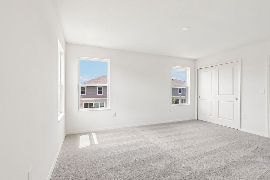 Spacious, unfurnished interior of a new home in Reserve at Forest Lake Townhomes, Lake Wales (Image 16). Spacious, unfurnished interior of a new home in Reserve at Forest Lake Townhomes, Lake Wales (Image 16).