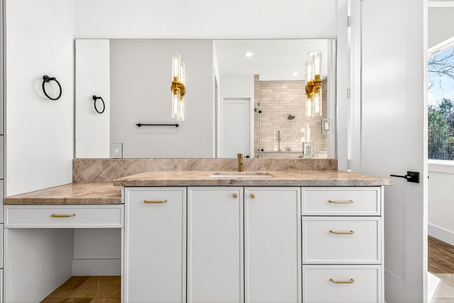 Furnished interior view inside a new home in , Splendora (Image 8).