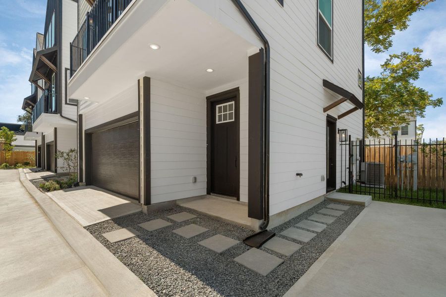 Exterior details and patio area of a home in , Houston (Image 23). Exterior details and patio area of a home in , Houston (Image 23).