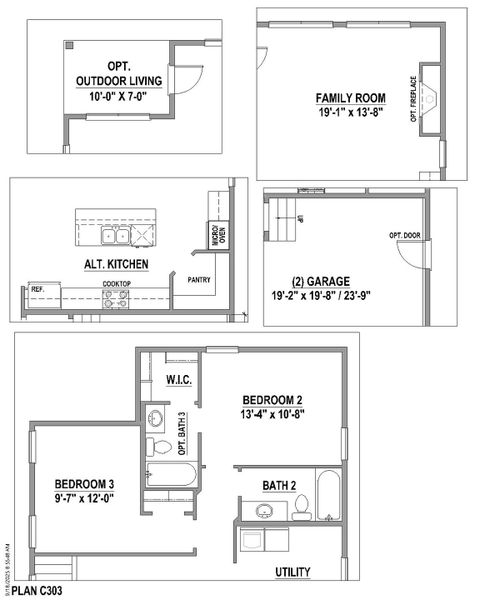 Plan C303 Options 1 Plan C303 Options 1