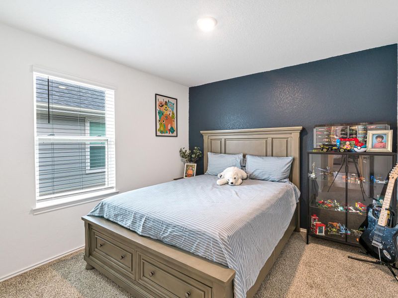 Furnished interior view inside a new home in Tamarron, Fulshear (Image 5).