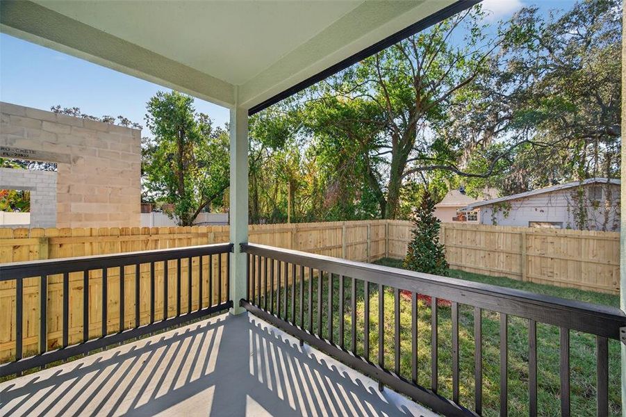 Exterior details and patio area of a home in , Tampa (Image 3). Exterior details and patio area of a home in , Tampa (Image 3).