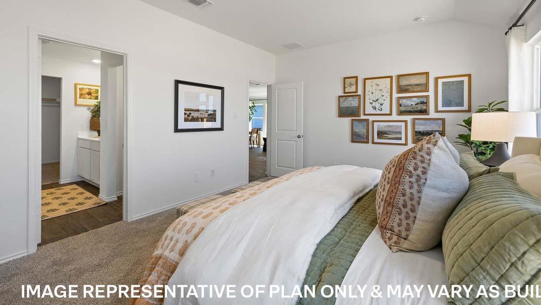Furnished interior view inside a new home in Briarwood, Elgin (Image 17).