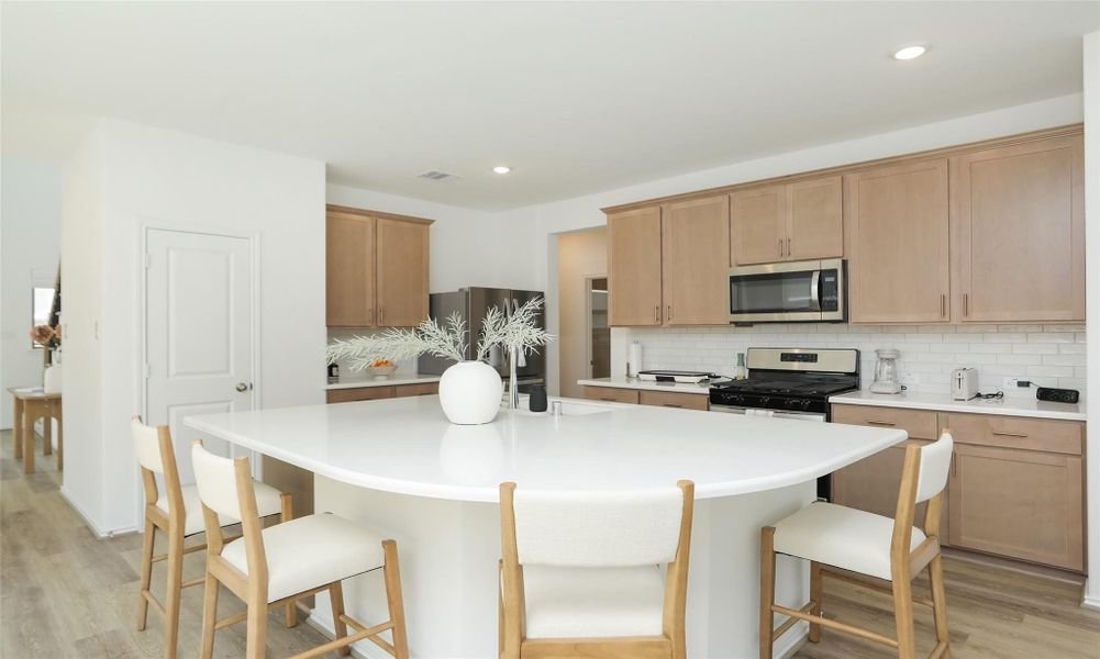 Furnished interior view inside a new home in , Cypress (Image 15).