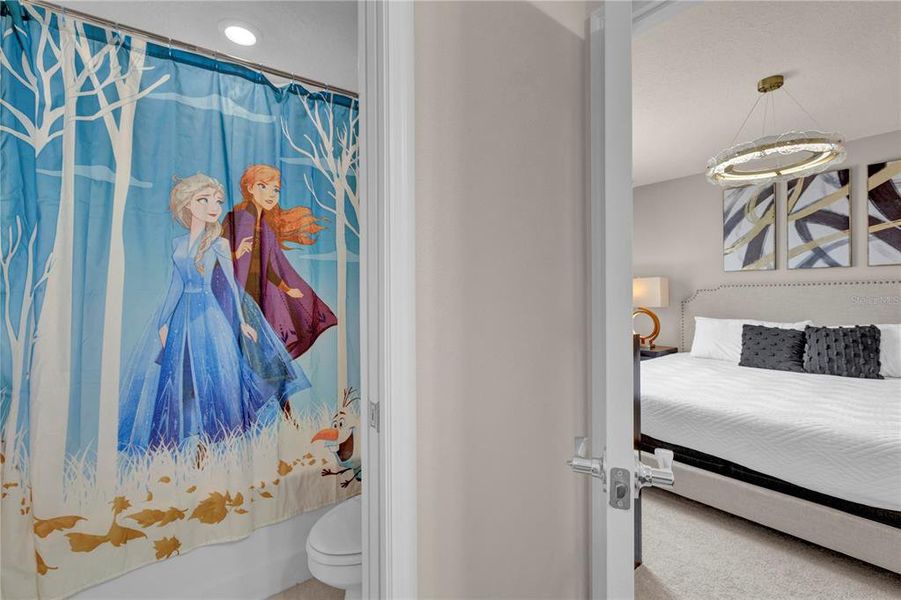 Furnished interior view inside a new home in , Davenport (Image 25).