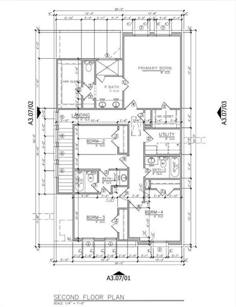 2nd Level - Floor Plan
