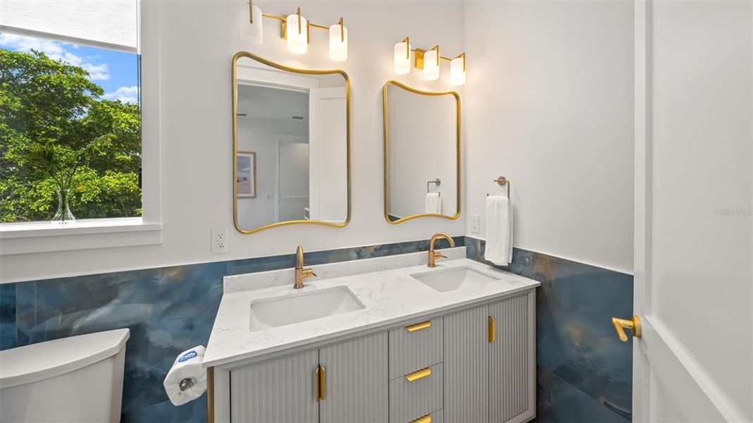 Furnished interior view inside a new home in , Sarasota (Image 41).