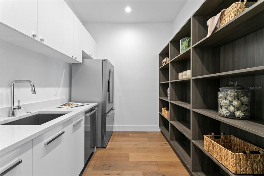 Furnished interior view inside a new home in , St. Petersburg (Image 40).