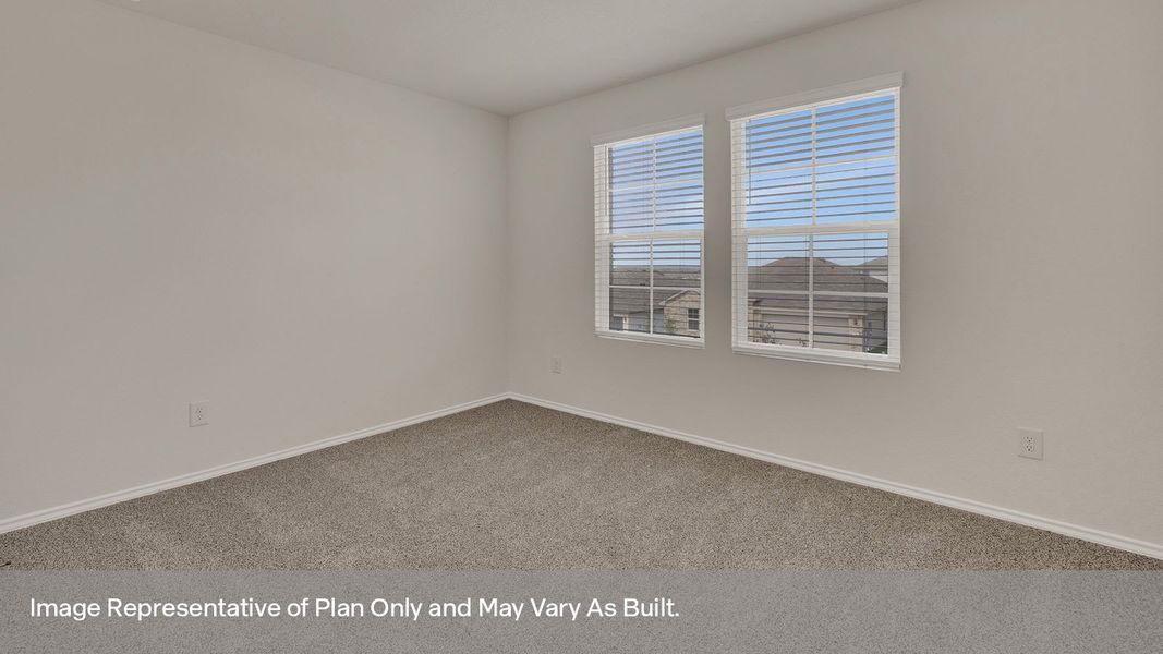 Spacious, unfurnished interior of a new home in Arroyo Ranch, Seguin (Image 26). Spacious, unfurnished interior of a new home in Arroyo Ranch, Seguin (Image 26).