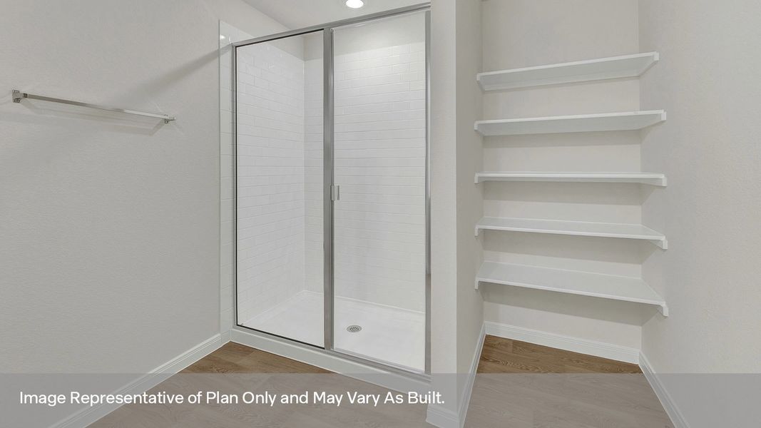 Representative unfurnished interior of a home built from the The Tyler by D.R. Horton in Whisper South, San Marcos (Image 26). Representative unfurnished interior of a home built from the The Tyler by D.R. Horton in Whisper South, San Marcos (Image 26).