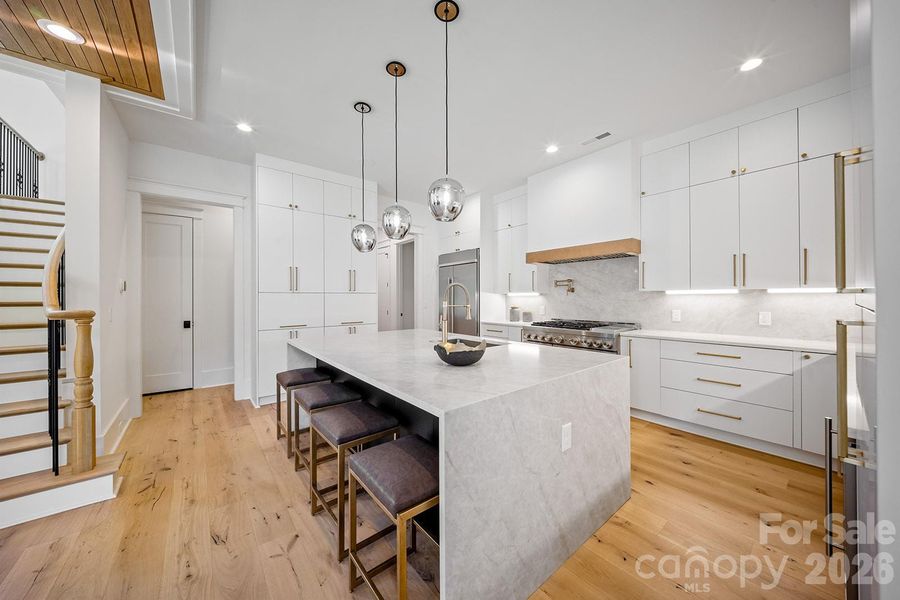 Furnished interior view inside a new home in , Charlotte (Image 31).