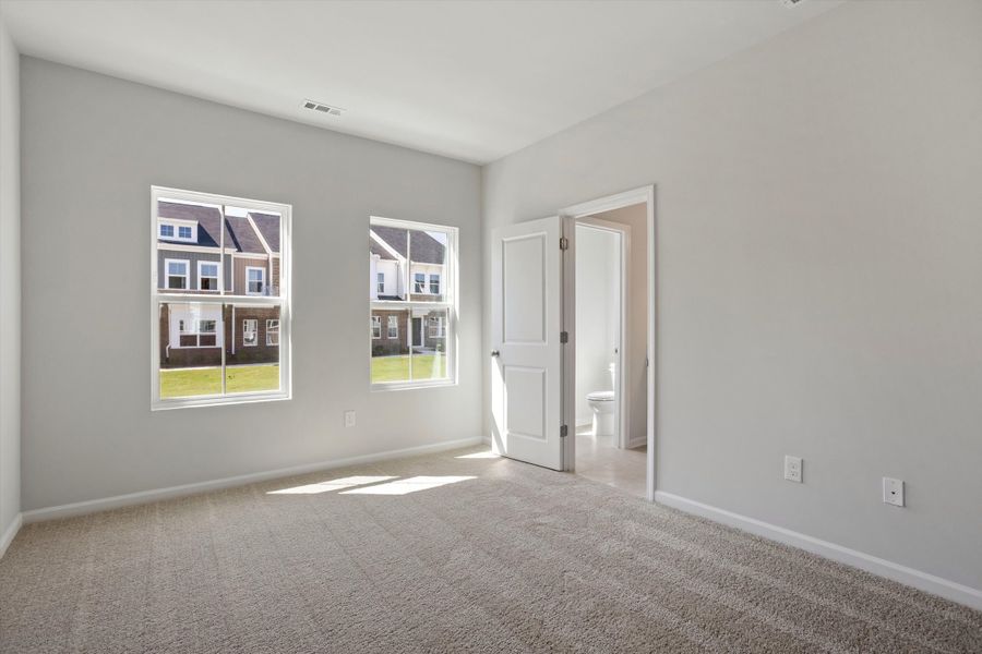 Spacious, unfurnished interior of a new home in Renaissance at White Oak, Garner (Image 17). Spacious, unfurnished interior of a new home in Renaissance at White Oak, Garner (Image 17).