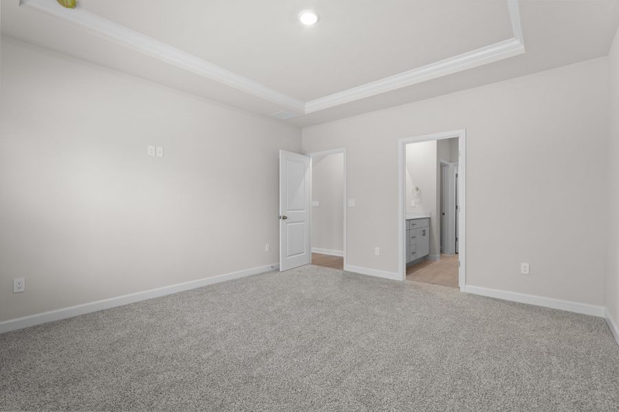 Spacious, unfurnished interior of a new home in Waterside - Coastline Series, Longs (Image 22). Spacious, unfurnished interior of a new home in Waterside - Coastline Series, Longs (Image 22).