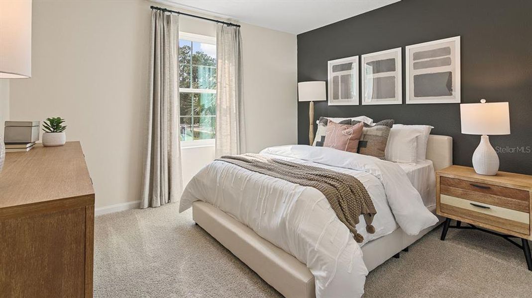 Furnished interior view inside a new home in Bridgewater, St. Augustine (Image 13).