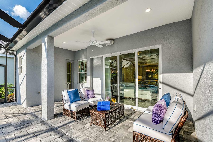 Representative exterior details of a home built from the Endless Summer 4 by Neal Communities in Boca Royale Golf & Country Club at Wellen Park, Englewood (Image 25).