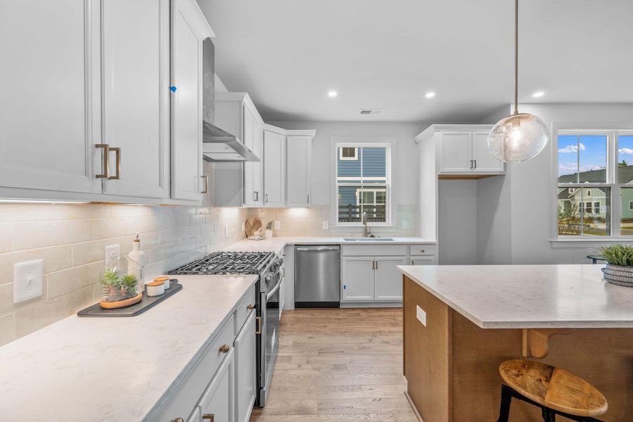 Furnished interior view inside a new home in , Summerville (Image 16).