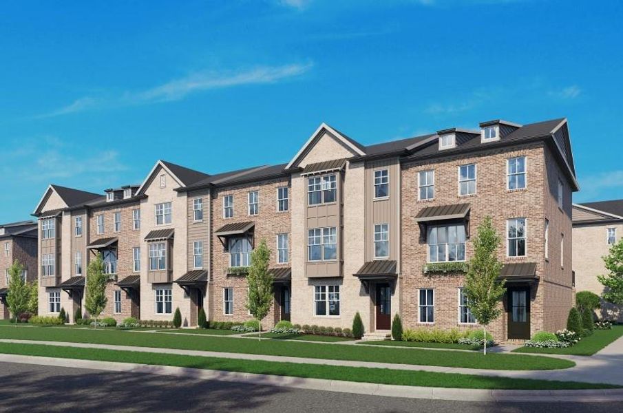 Condo located in Peachtree Corners, GA showcasing its design and architecture (Image 5).