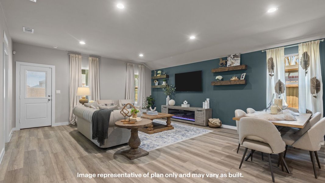 Furnished interior view inside a new home in Homestead at Parks Bell Ranch, Odessa (Image 8). Furnished interior view inside a new home in Homestead at Parks Bell Ranch, Odessa (Image 8).