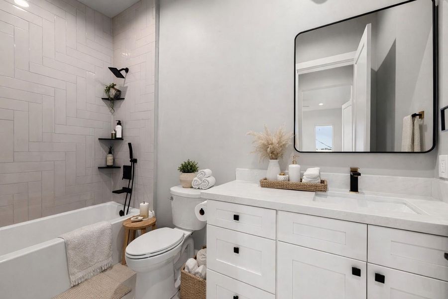 Furnished interior view inside a new home in , Houston (Image 5).