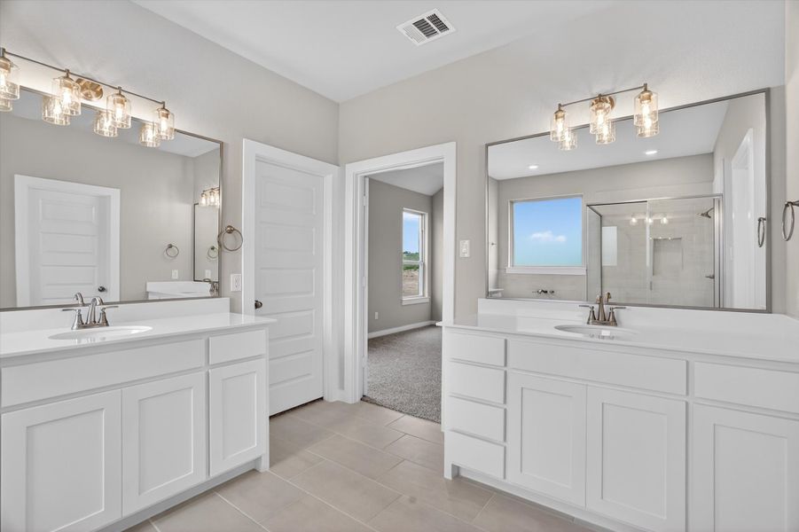 Furnished interior view inside a new home in Terra Vista Estates, Springtown (Image 42).