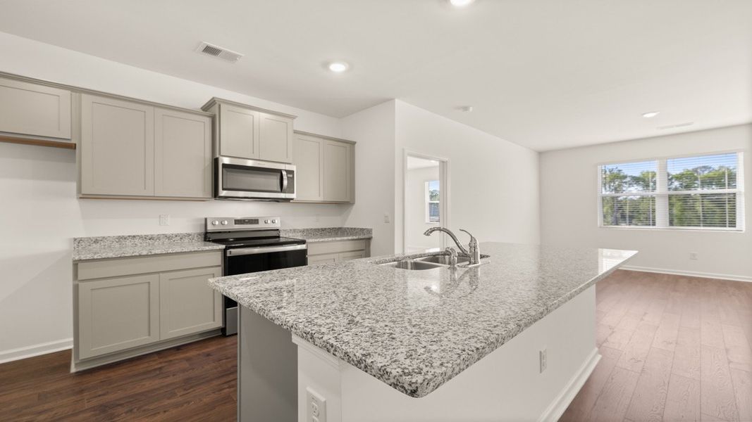 Furnished interior view inside a new home in Fox Crossing, Griffin (Image 5). Furnished interior view inside a new home in Fox Crossing, Griffin (Image 5).