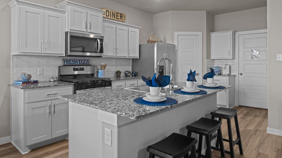 Furnished interior view inside a new home in Heritage Parks, Abilene (Image 6).