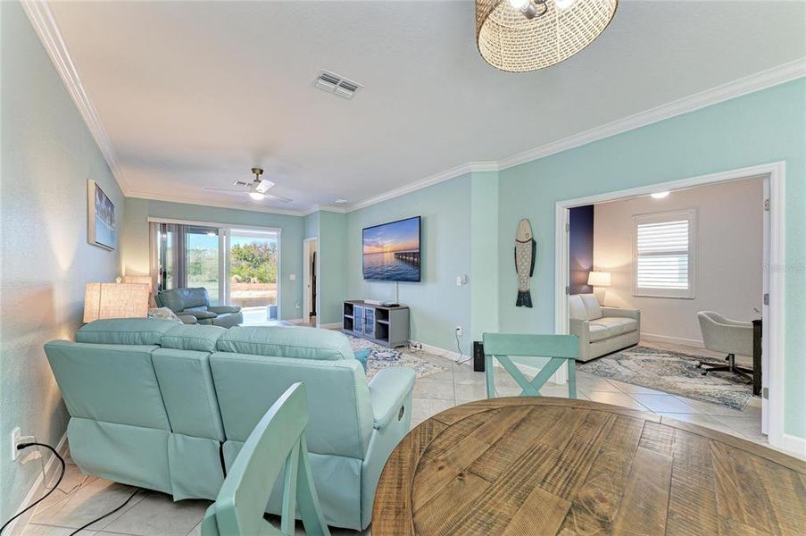 Furnished interior view inside a new home in , Englewood (Image 16). Furnished interior view inside a new home in , Englewood (Image 16).