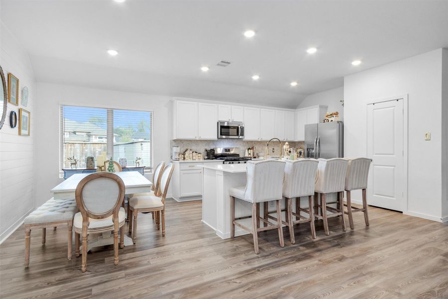 Furnished interior view inside a new home in The Highlands: Richmond and Woodbridge Collections, Porter (Image 14).