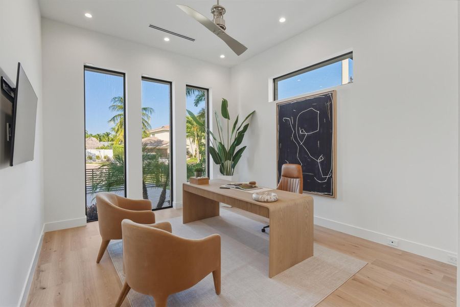 Furnished interior view inside a new home in , Boca Raton (Image 18).