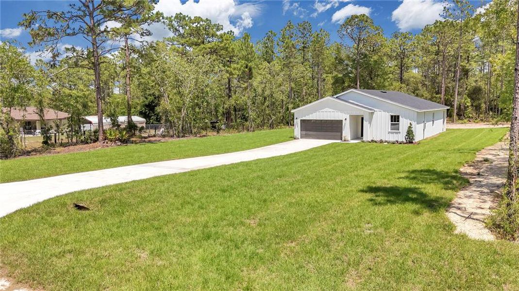 Actual Completed Home Ready to Move In