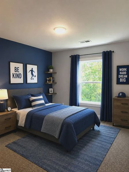 Furnished interior view inside a new home in Parkstone Place Townhomes, Roebuck (Image 5). Furnished interior view inside a new home in Parkstone Place Townhomes, Roebuck (Image 5).