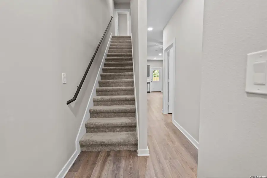 Spacious, unfurnished interior of a new home in , San Antonio (Image 8). Spacious, unfurnished interior of a new home in , San Antonio (Image 8).
