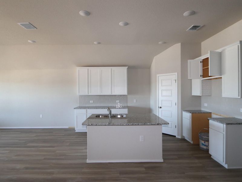 Furnished interior view inside a new home in Marble Creek Crossing, Austin (Image 4). Furnished interior view inside a new home in Marble Creek Crossing, Austin (Image 4).