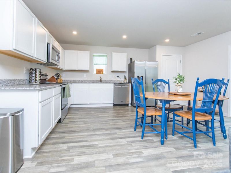 Furnished interior view inside a new home in , Salisbury (Image 16).