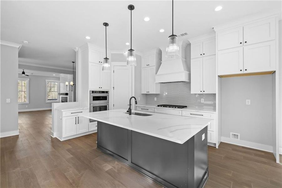 Furnished interior view inside a new home in , Ball Ground (Image 8).