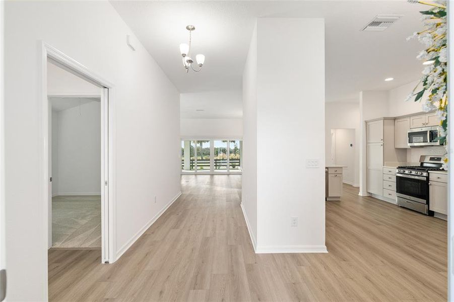 Spacious, unfurnished interior of a new home in , The Villages (Image 21).
