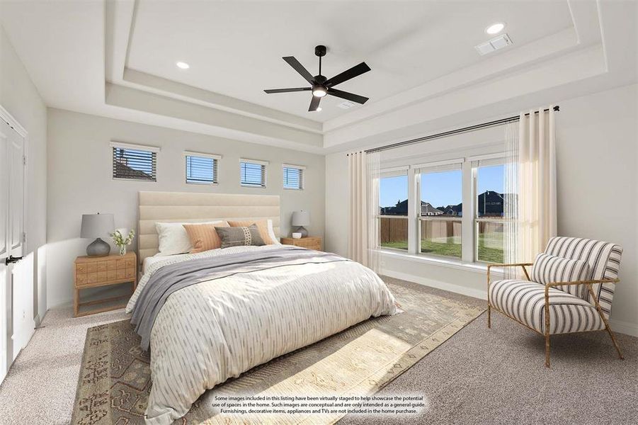 Furnished interior view inside a new home in Coyote Crossing, Godley (Image 6). Furnished interior view inside a new home in Coyote Crossing, Godley (Image 6).