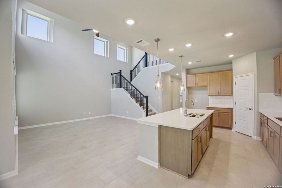 Furnished interior view inside a new home in , San Antonio (Image 16).