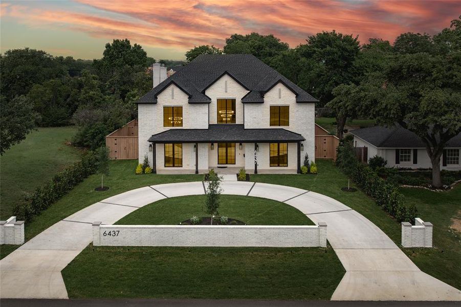 Front exterior of a new home in , Dallas, TX, highlighting curb appeal (Image 22).